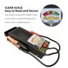 Automotive Battery Health Tester Load Checker Automotive Load Tester High Accuracy CCA Analyzer With Alligator Clips For Cars