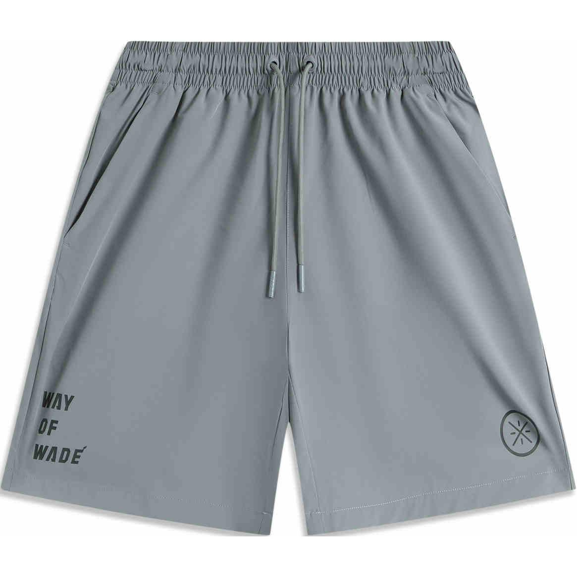 

Li Ning Wade Series свободные удобные эластичные спортивные шорты с пятью точками мужские шорты темно-серые AKSU573-2 L