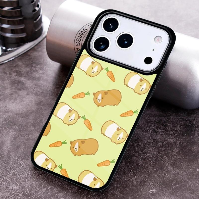 

Guinea Pig Hamster Cute Phone Case for iPhone 17 16 15 Pro Max Air 14 13 12 11 Plus Shockproof Cover iPhone 13 Pro Max