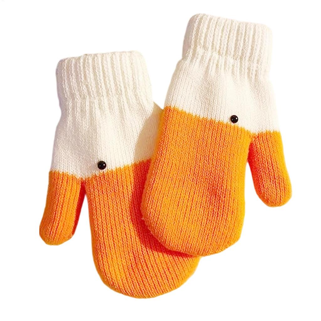 Winter Gloves Thermal Soft Warm Mittens Funny Novelty Animal Gloves for Girl Friend Sport Skiing Men Women Parent Outdoor