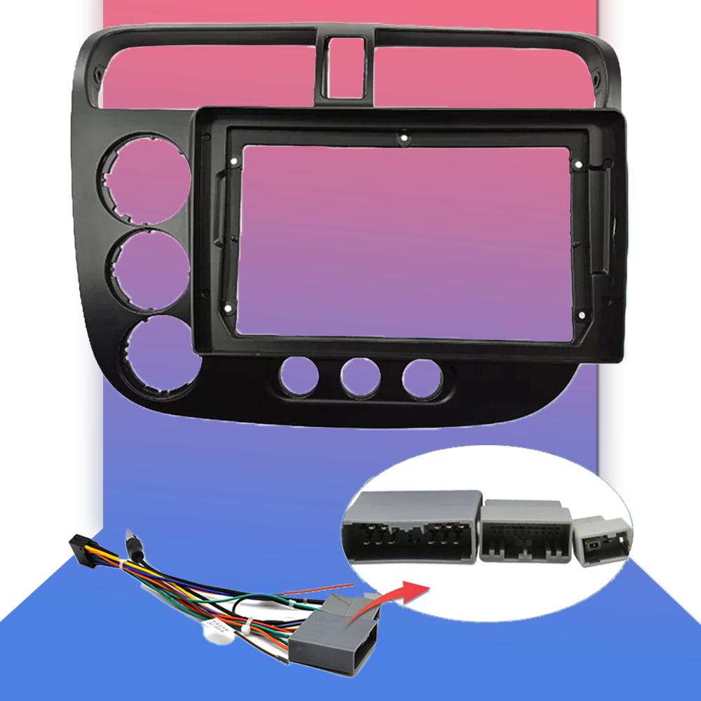 Car Radio Android Auto Carplay For Honda Civic 2000-2006 Multimedia Player Head Unit Stereo GPS Navigation BT WIFI 1+16GB