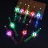 1 Stück leuchtende Armbänder LED-Licht Uhr Ringe Kreisel Handkreisel Leuchten im Dunkeln Fidget Spinner Finger Stressabbau Spielzeug