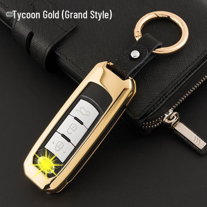 Compatible Metal Car Key Shell for 2017 GAC Trumpchi GS4, GA6, GA3, GS5