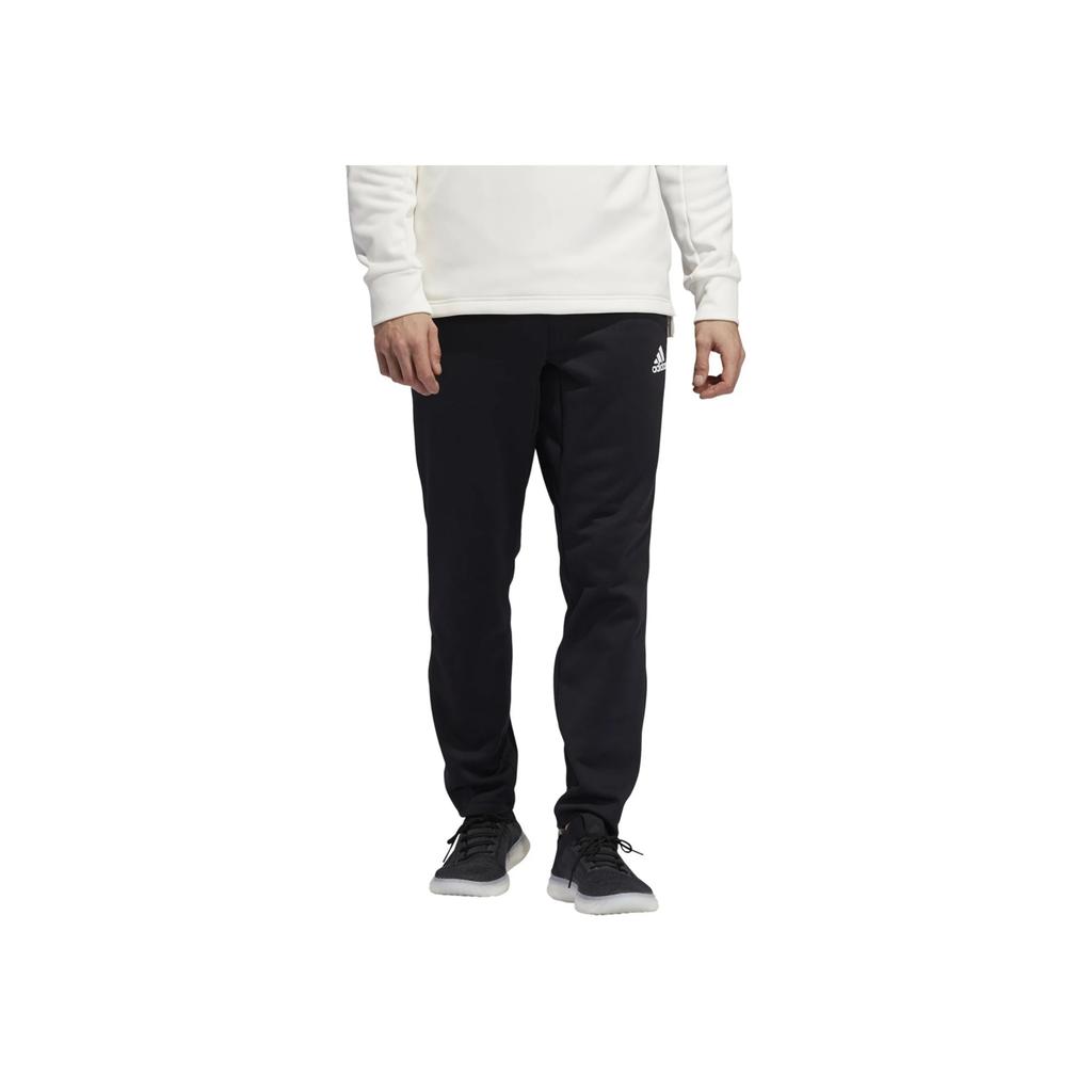 Adidas Game And Go Tapered Fitness Comfortable Jogging Solid Color Mid-Rise Knitted Sports Pants Men Bottoms Black FT2742