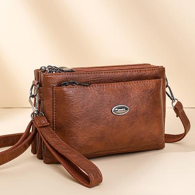 Borsa a tracolla Borsa a mano da donna Borsa multiscomparto per cellulare Portafoglio Borsa a tracolla
