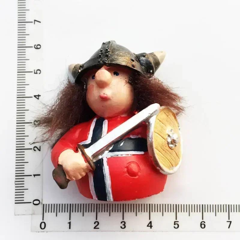 Nordische Dänemark Kühlschrankmagnete Dekorative Kunsthandwerk Sammlung Geschenk Kopenhagen Royal Crown Tourismus Memorial Kühlschrankaufkleber