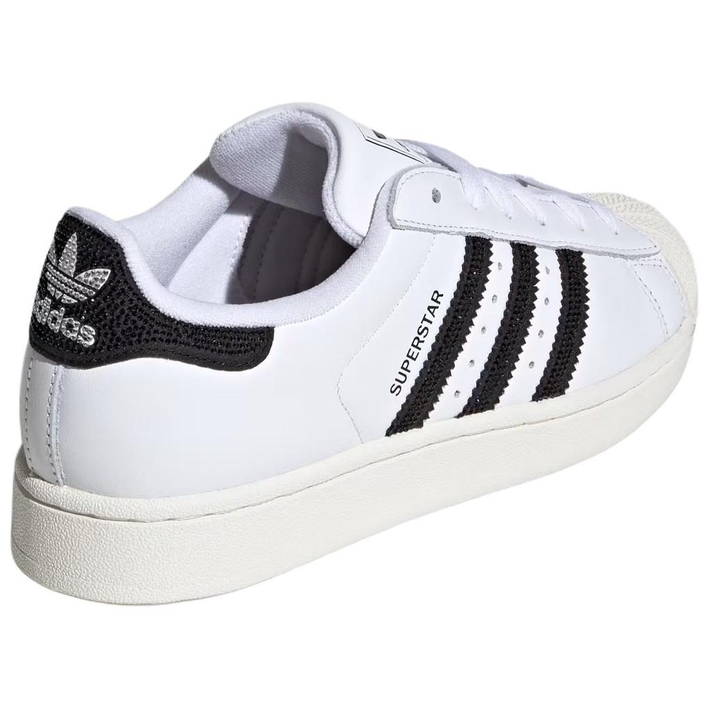 adidas  Superstar II Cloud White Core Black Off White Women Sneakers HQ2285