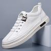 Fashion Men's Genuine Leather Shoes  Designer Brand Loafers Casual Sports Moccasins Sneakers For Men Comfortable Fashion Shoes