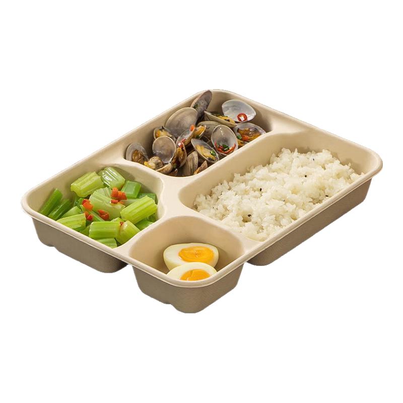 

NuoXian Biodegradable Compartmented Pulp Lunch Boxes Standard