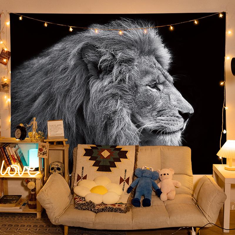 INS Style Bedroom & Dormitory Wall Hanging Cloth – Canvas Poster Decor