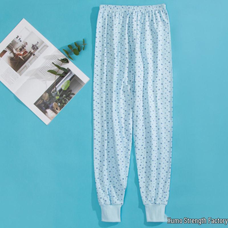 

Осенние женские свободные хлопково-шерстяные утепленные брюки с цветочной подкладкой 4XL (135-165 Jin)