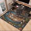 Moonlit Owl Fantasy Office Rug Chair Mat, Entryway Carpet, Suitable for Front Door, Bedroom, Living Room, Desk, Holiday Gift