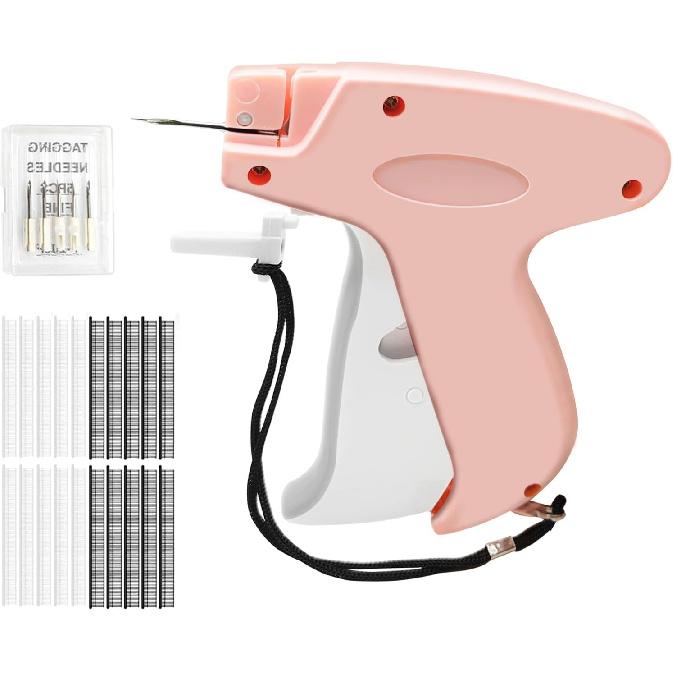 

Ручной пистолет для прикрепления бирок, степлеры для быстрой починки одежды, пистолеты для прикрепления бирок к одежде, мини-швейный микро-пистолет для прикрепления бирок, включает 6 игл, 1000 черных