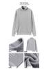 New Men's Trendy High Collar Sweater: Autumn/Winter Knitwear Fashion Base Layer