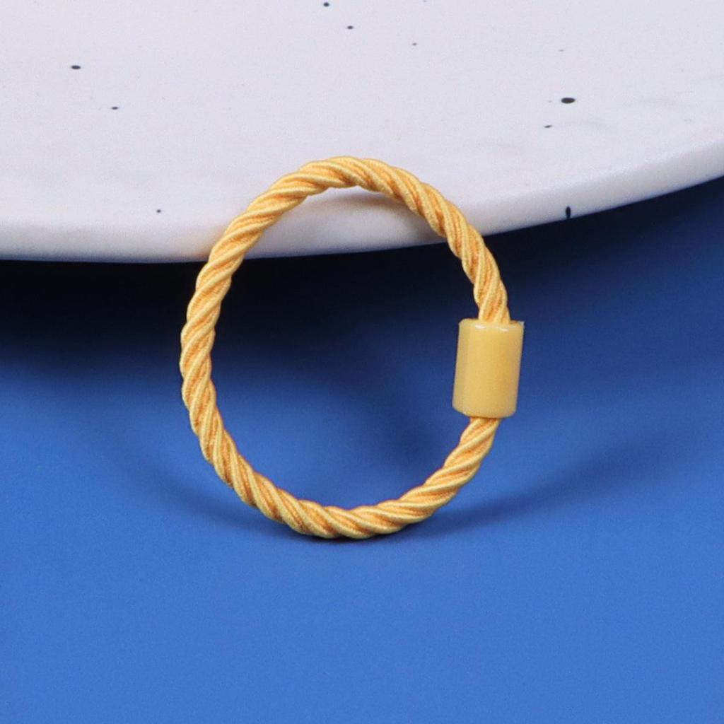 Elastic Threaded Hair Ties: Small, Handmade Rubber Bands for Headwear & DIY Accessories