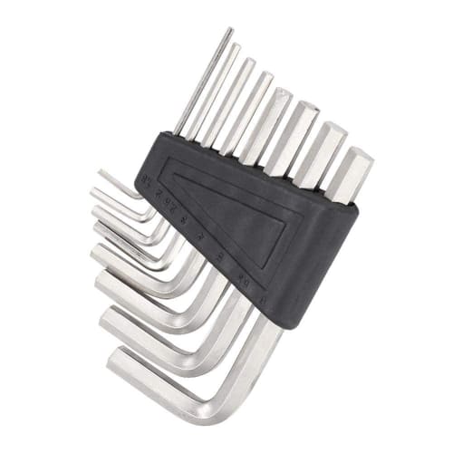8-Piece Allen Wrench and Hex Wrench Set, 8 Diameters from 1.5 To 6.0mm, Made of Metal, Wear-Resistant, Ideal for Guitars, Acoustic Guitars, Electric G
