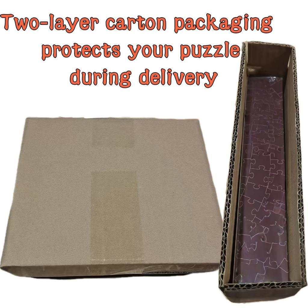 2000/1314/1000/520pcs, Family Fun Adult Puzzle, Portable Cuboid DIY Art Decor, High-Quality Paper Jigsaw Puzzles for Wall Deco