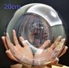Clear Acrylic Christmas Ornament: Creative Hanging Ball for Holiday Decor or Preserved Flowers