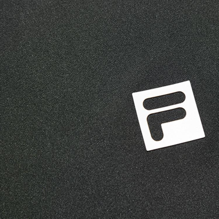 New FILA T Shirts Men's Pitch Black A11M021102GBK