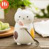 Hi Super Cute 3D Animal Cat Roztomilý keramický šálek na vodu Milovníci kreativní velkokapacitní hrnek s krytem šálek kávy