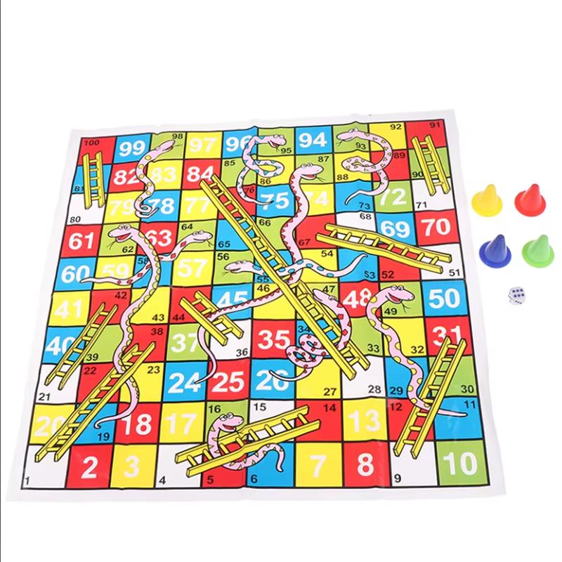 

Шахматы Змея Лестница Полет 38 см/14,96 дюйма Обучающие детские игрушки Интересный набор настольных игр Портативная настольная игра Летающие шахматы