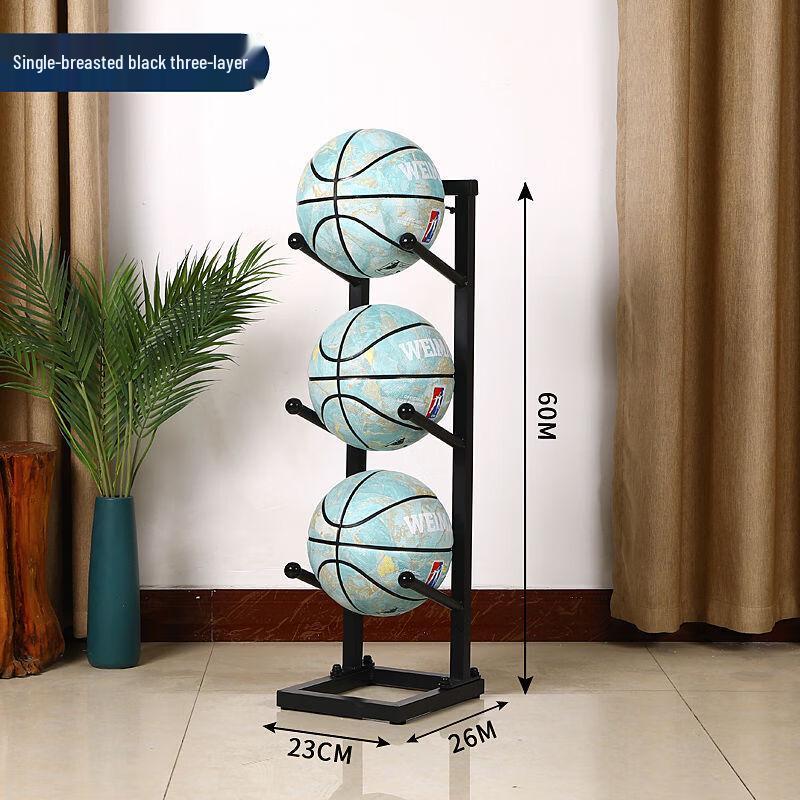 Sports Ball Display and Storage Rack