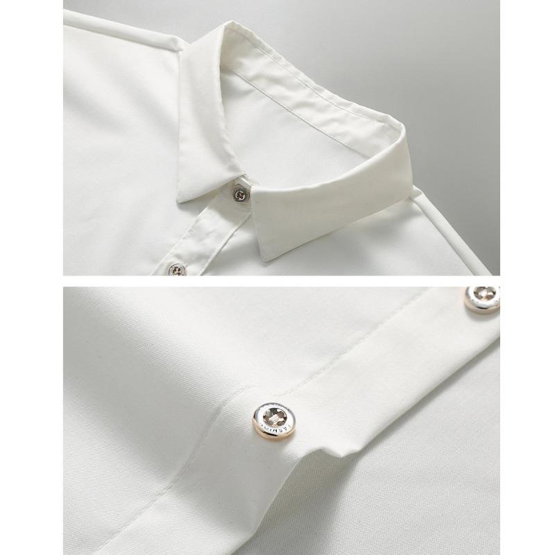 Cămașă 11XL Plus pentru Grăsuți cu Mânecă Scurtă Trend de Vară Casual Mărimi Mari Bărbați