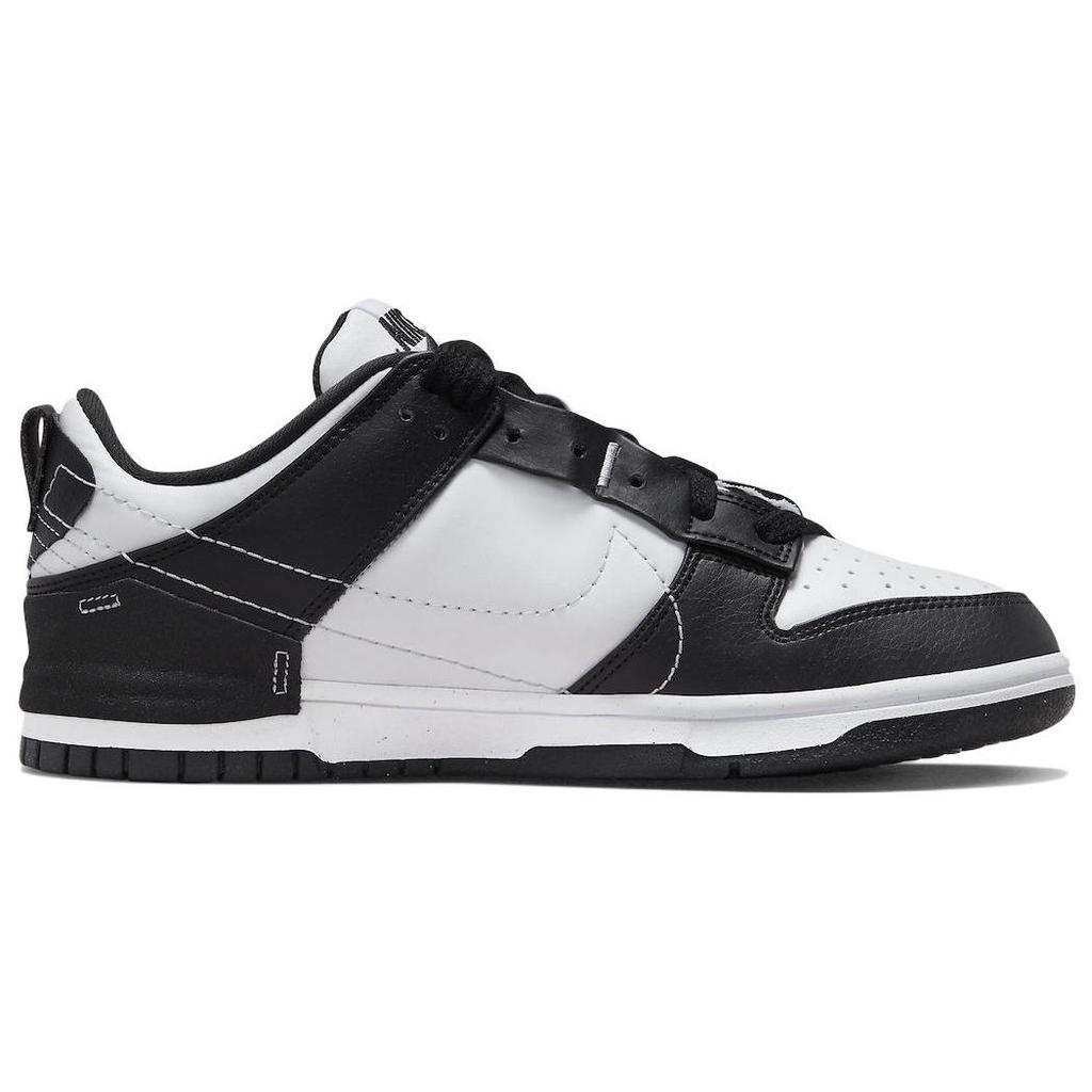 Nike Womens Dunk Low Disrupt 2 Panda Women Sneakers Black Pure-Platinum White DV4024-002