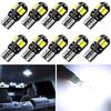 10/20 шт. Світлодідні лампи W5W T10 Canbus 5730 8SMD 12V 6000K 194 168 Світлодідні лампи для салону автомобіля, купольні ліхтарі, габаритні вогні, автомобільні покажчики повороту
