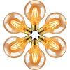Ampoule LED - LVWIT - G80 - 6.5W - 650Lm - Blanc Chaud - Lot De 6