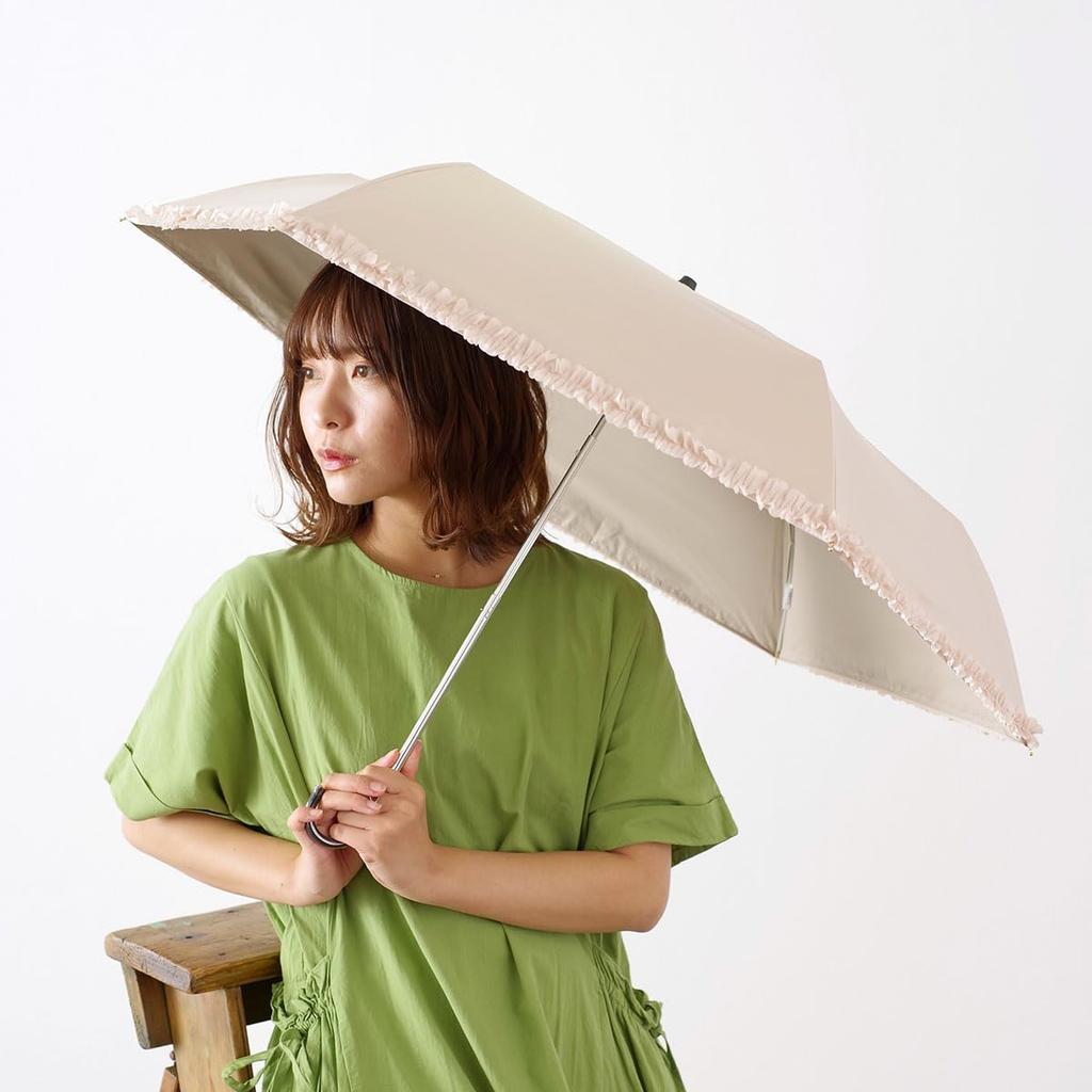 Nifty Colors Folding Frill 2354OF Umbrella, Light-Shielding Mini,