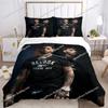 Hiphop Rapper Anuel AA Sheets Quilt Covers Bedding Dormitory Sheets Bedding Set Soft Warm Bedding Set Home Textileextile741