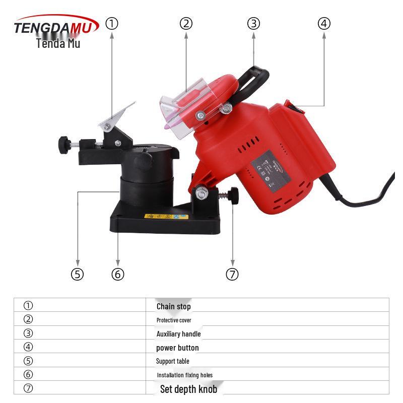 220W Electric Chainsaw Chain Grinder Sharpener