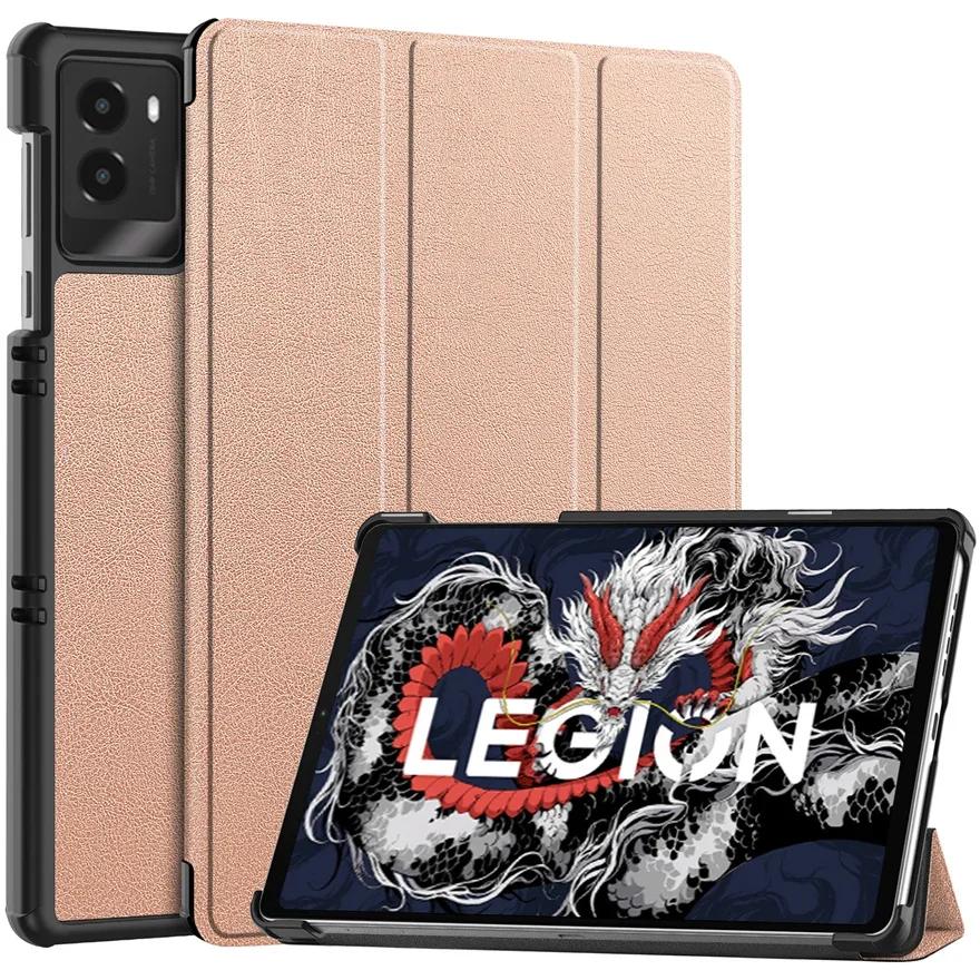 

Для планшета Lenovo Legion Y700 2025 Gen 3 8.8 Захисний чохол Для Legion Y700 2023 Y700 2022 8.8 Трискладний чохол-підставка For Legion Y700 2023 рожевий колір золота