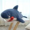 Large Ocean Animal Plush Toy Pillow Wholesale Shark Doll Cross-border Pressure Bed Doll Birthday Gift 85cm
