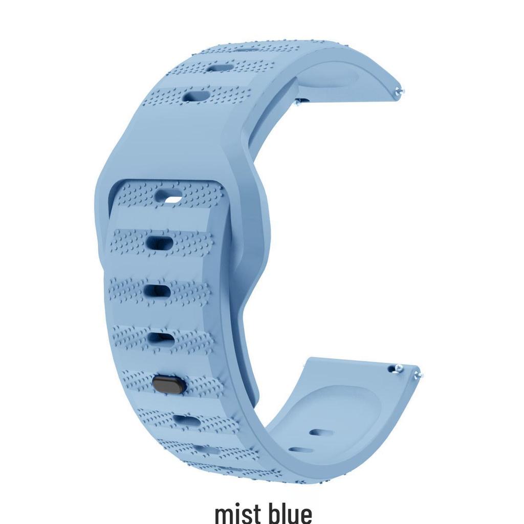 Compatible Silicone Dot Pattern Watch Strap for Samsung, Huawei, Huami, Garmin, and Mi Band