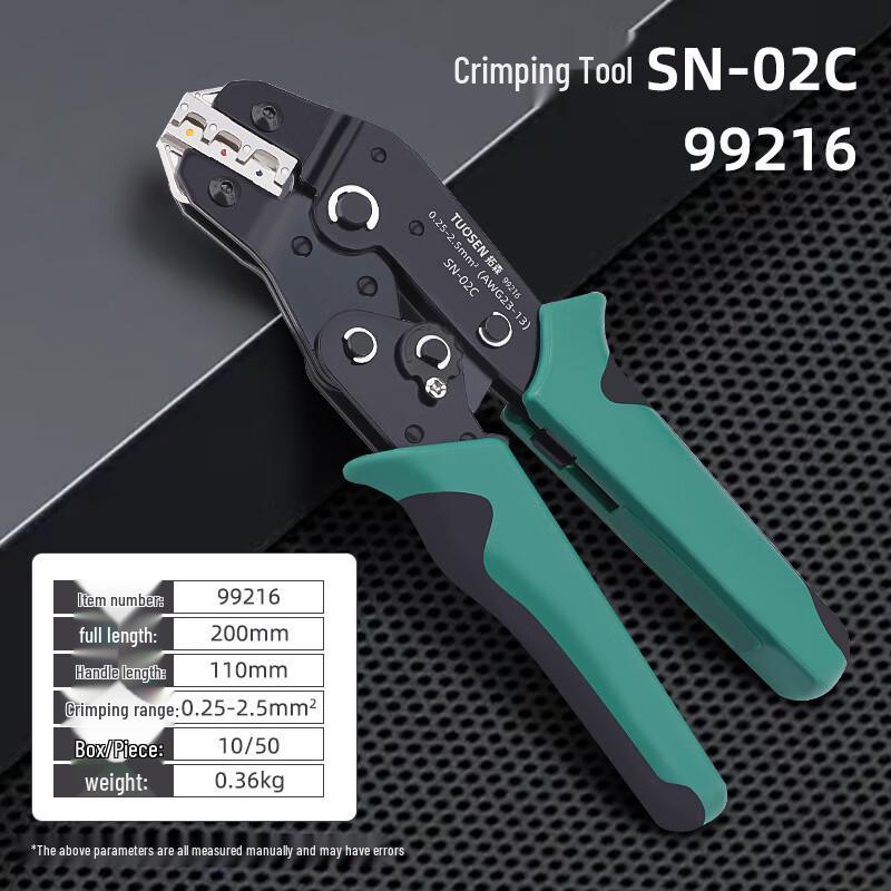 Ratchet Crimping Pliers CN plug (adapter included)