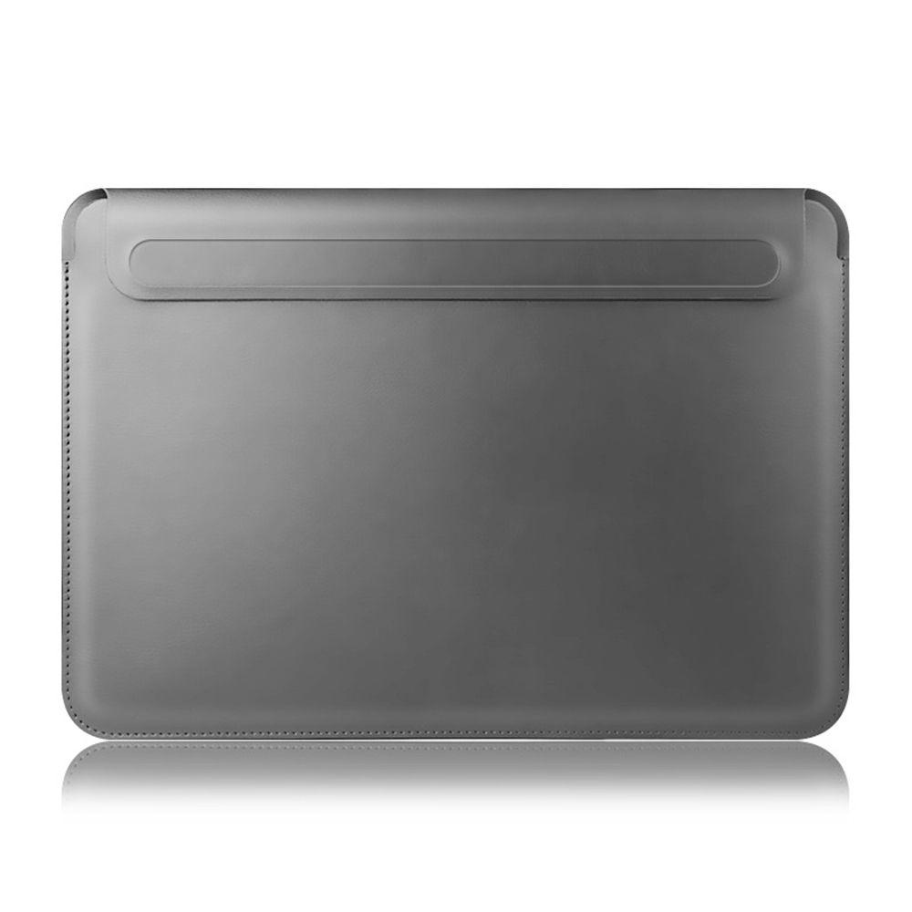 11 13 15 inch Professional Cover Pouch PU Leather Stand Case Ultrabook Sleeve Laptop Bag For Xiaomi Huawei Dell Lenovo