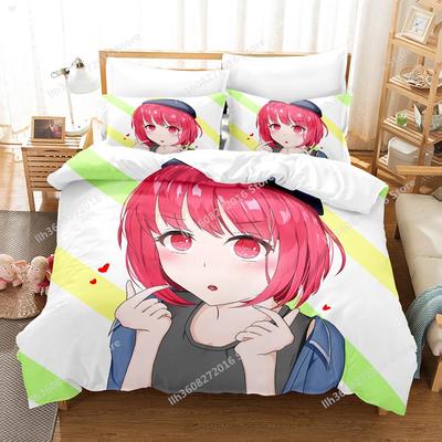 3D Print Anime Oshi No Ko Bedding Collection Single Twin Full Queen King Size Bed Collection Adult Kid Bedroom Duvetcover Collections Home Textile