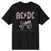 AC/DC 'For Those About To Rock' Iconic Cannon Graphic Men's Black T-Shirt Unisex T-Shirt