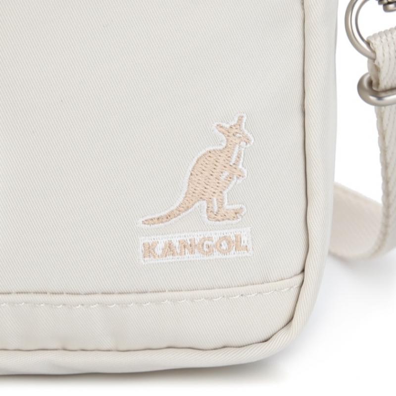 KANGOL Easy Travel Wallet Bag 3401 Ecru