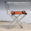 Folding Fishing Chair Compact Sturdy for Camping, Anglers, Campers
