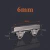 8Pcs/Lot Sliding 5/6/8mm Glass Door Roller Glass Sliding Door Roller Clamp Pulley Wheel