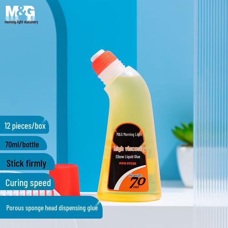 Chenguang 70ml High-Viscosity Bent Tip Liquid Glue