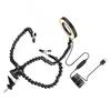 Flexible Soldering Helping Hands with 5-Arm Adjustable Clamp and Built-in USB LED Ring Light for PCB Work and Electronics Repair