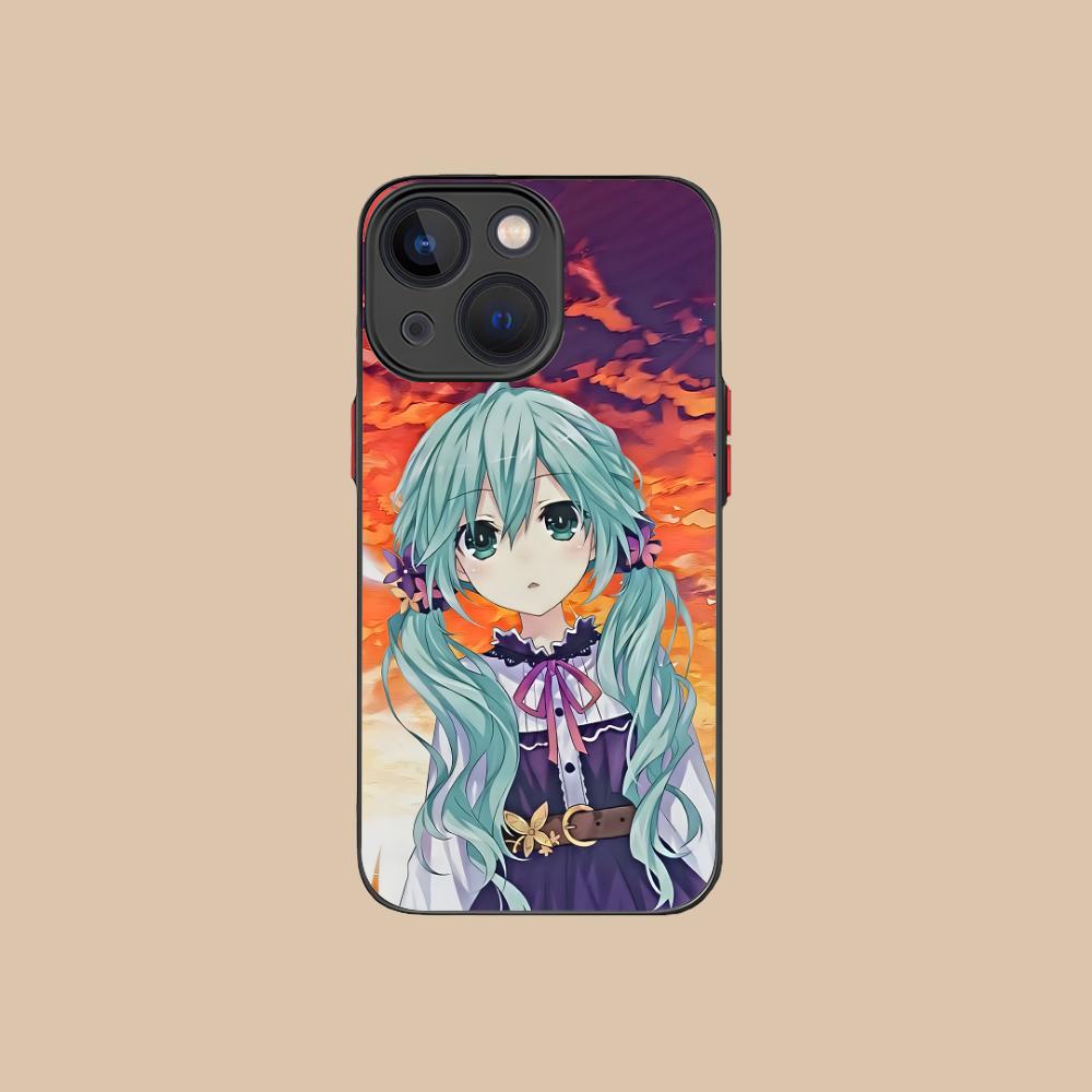 Date a Live Natsumi Kyouno Phone Case for iPhone 16 15 14 13 12 11 X XR XS 8 7 Pro Max Plus Mini Colour Printing Silicone Luxury
