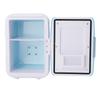 4L Personal Fridge Cooler Blue DC 12V Car Compact Small Refrigerator for Cosmetics Drinks Fruit