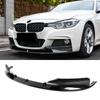 Spoiler Deflettori Labbra Sottoparaurti Anteriore Lucido Nero Aspetto Carbonio ABS Per BMW F30 F31 M Sport 2012 - 2018 Protezione Paraurti Serie 3