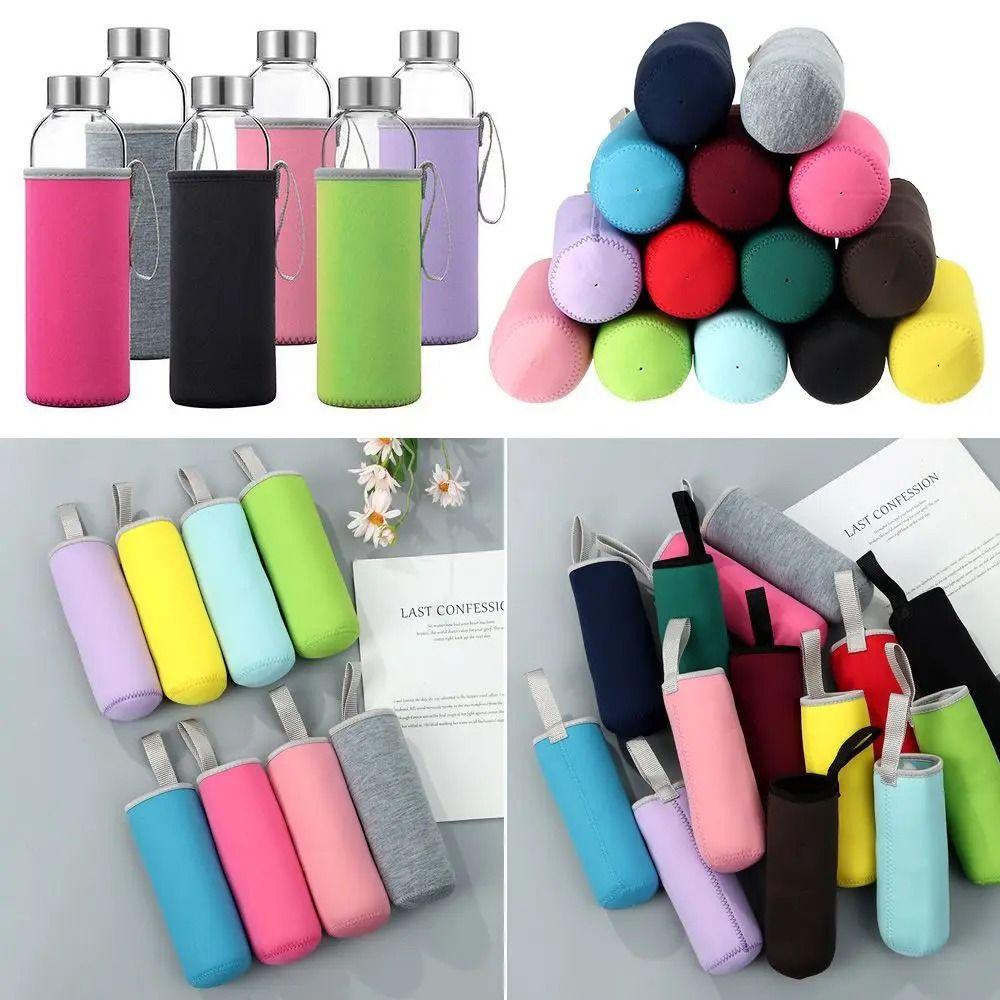Elastic Vacuum Cup Sleeve Portable Cup Accessories High Quality Water Bottle Cover  Universal