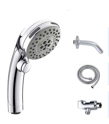 Hot Sale 5 Function Bathroom Abs Chrome Hand Held Shower Head for Hotel or Home